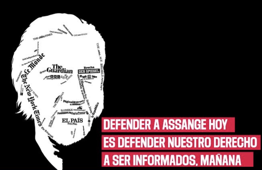 RSF lanza la campaña mundial “Daños colaterales” para advertir del peligro que supone para los medios y el derecho a la información el procesamiento de Julian Assange